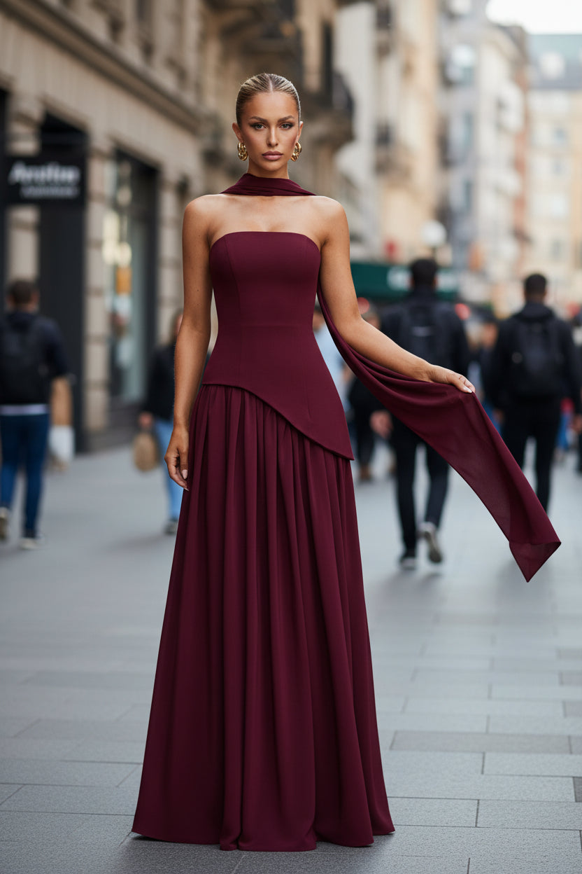 Elegant Maxi Dress for Evening Occasions