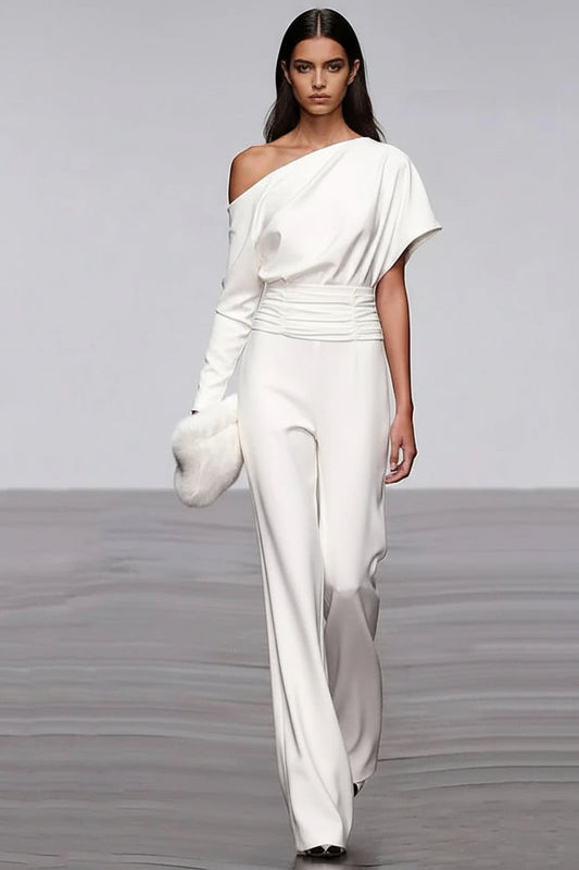 Elegant Ankle-Length Jumpsuit for Effortless Spring Style and Comfort 0