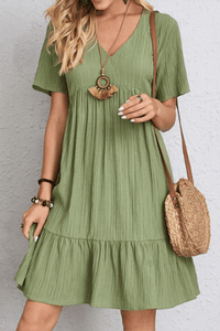 Elegant Casual Dress for Autumn Comfort in Eco-Friendly Fabric 2