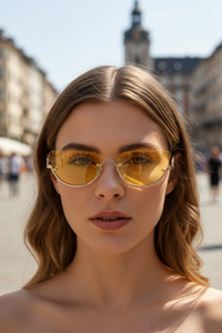 Elegant Cat Eye Sunglasses with UV Protection and Lightweight Frames 5