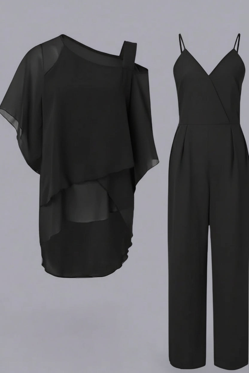 Elegant Chiffon Two Piece Set for Effortless Day-to-Night Style 5