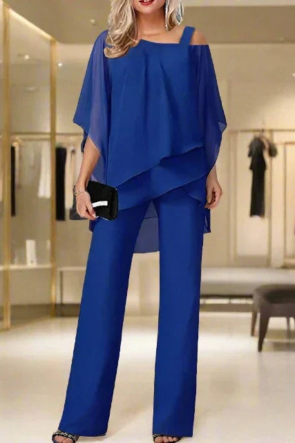 Elegant Chiffon Two Piece Set for Effortless Day-to-Night Style 7