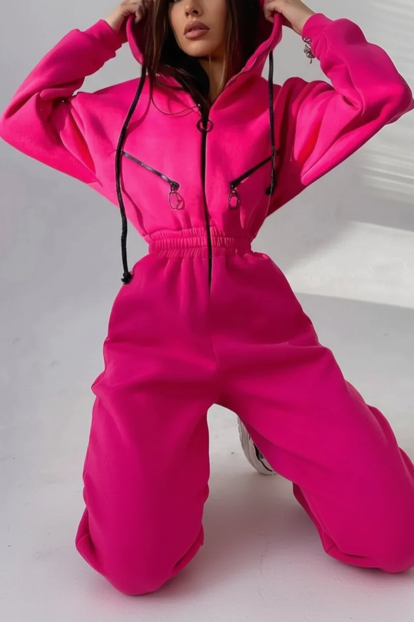 Elegant Cozy Jumpsuit with Sleek Silhouette for Effortless Style 4