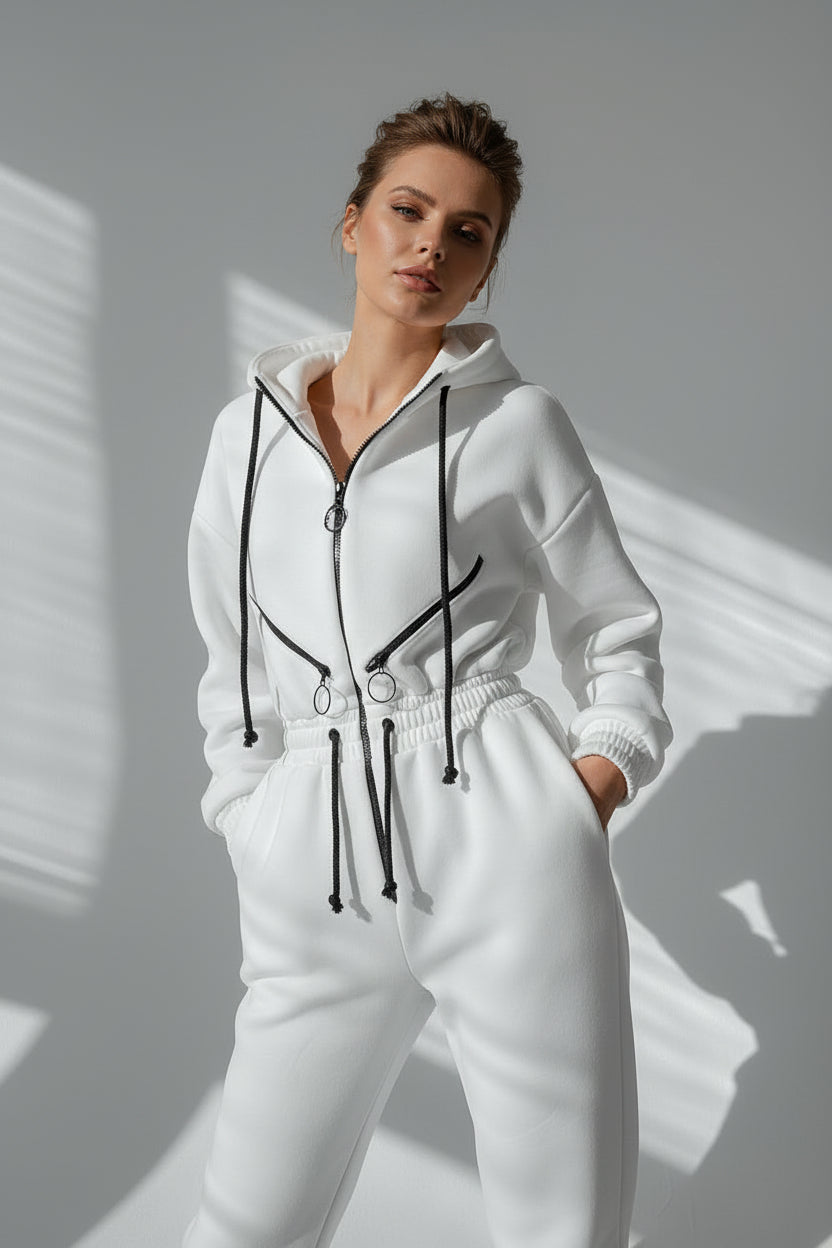 Elegant Cozy Jumpsuit with Sleek Silhouette for Effortless Style 5