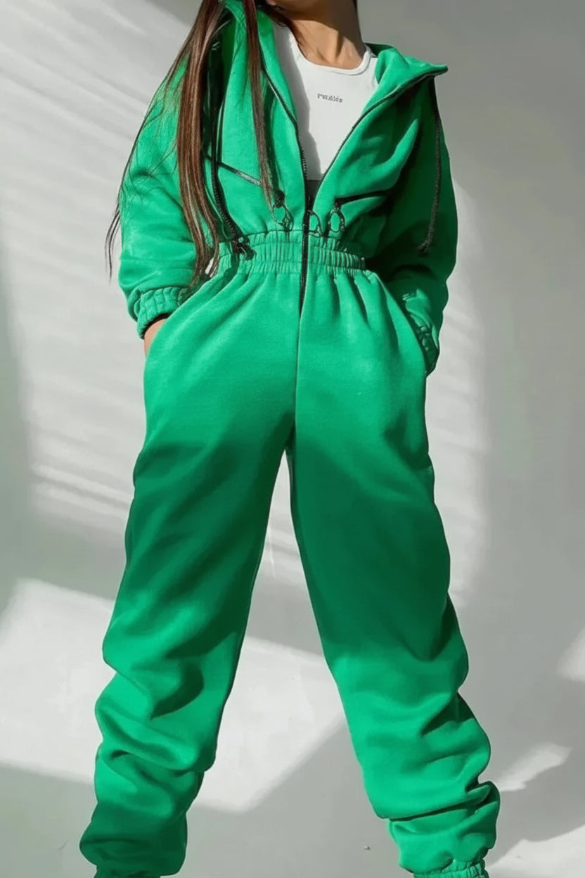 Elegant Cozy Jumpsuit with Sleek Silhouette for Effortless Style 6