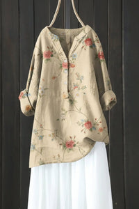 Elegant Floral Blouse for Effortless Style and Comfort 2