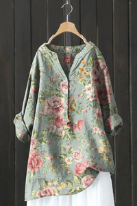Elegant Floral Blouse for Effortless Style and Comfort 3