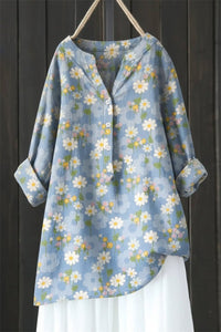 Elegant Floral Blouse for Effortless Style and Comfort 7