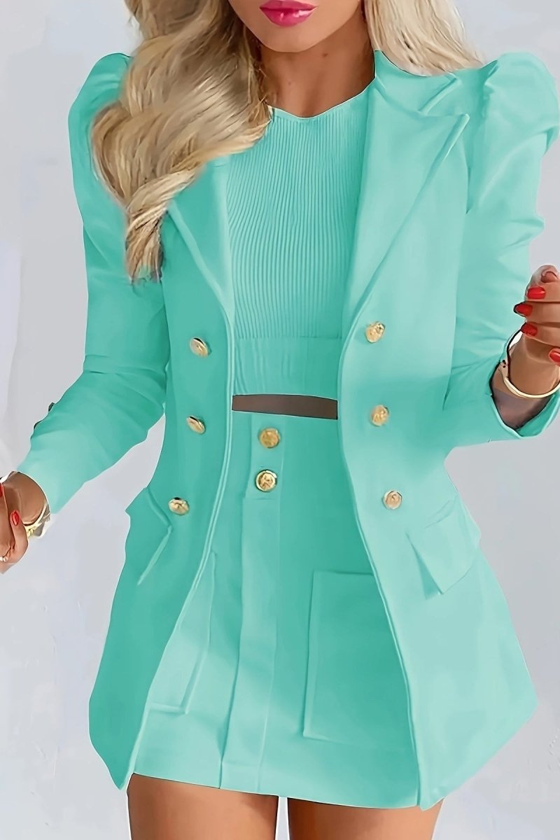 Elegant Floral Suit Set for Sophisticated Style 1