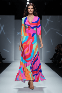 Elegant Floral Summer Dress for Timeless Style and Comfort 1