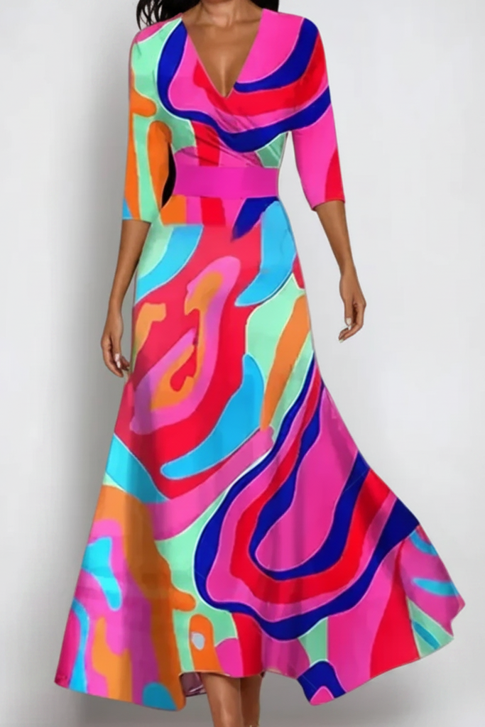 Elegant Floral Summer Dress for Timeless Style and Comfort 10