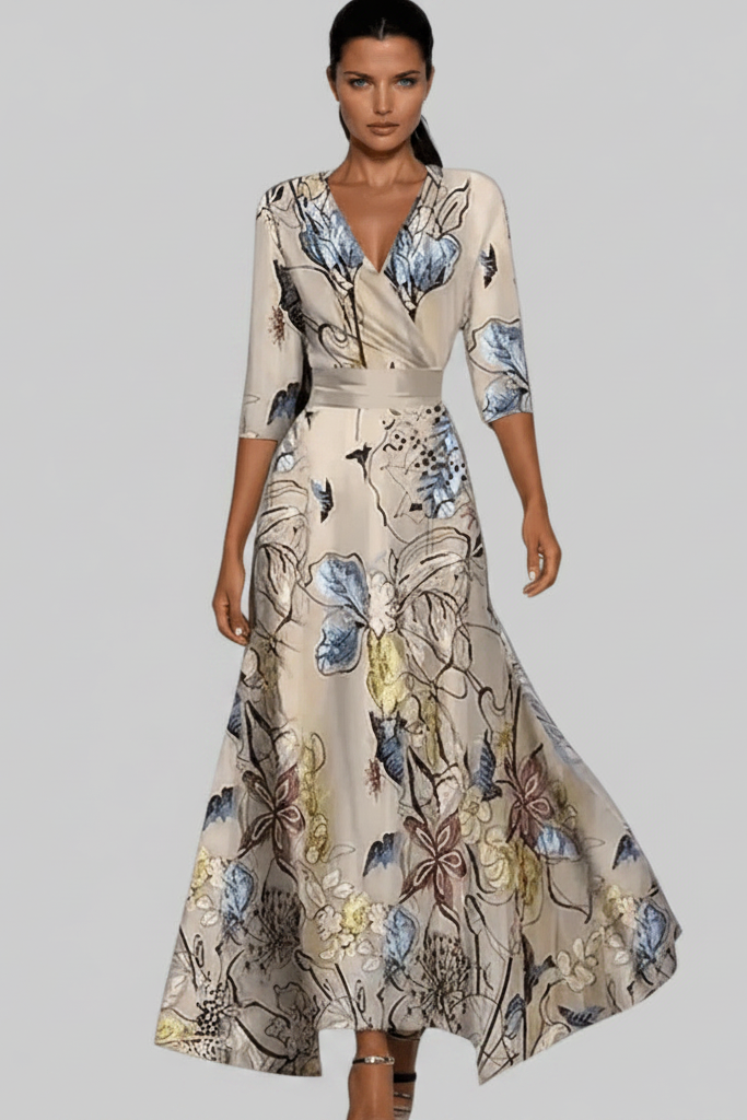 Elegant Floral Summer Dress for Timeless Style and Comfort 6