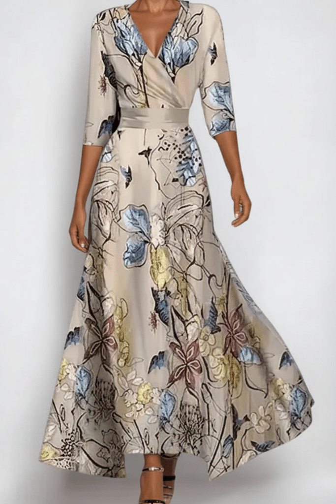 Elegant Floral Summer Dress for Timeless Style and Comfort 9