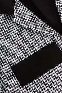 Elegant Houndstooth Jacket for Timeless Style and Everyday Comfort 4