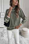 Elegant Lined Sweatshirt for Chic Comfort and Versatile Styling 0