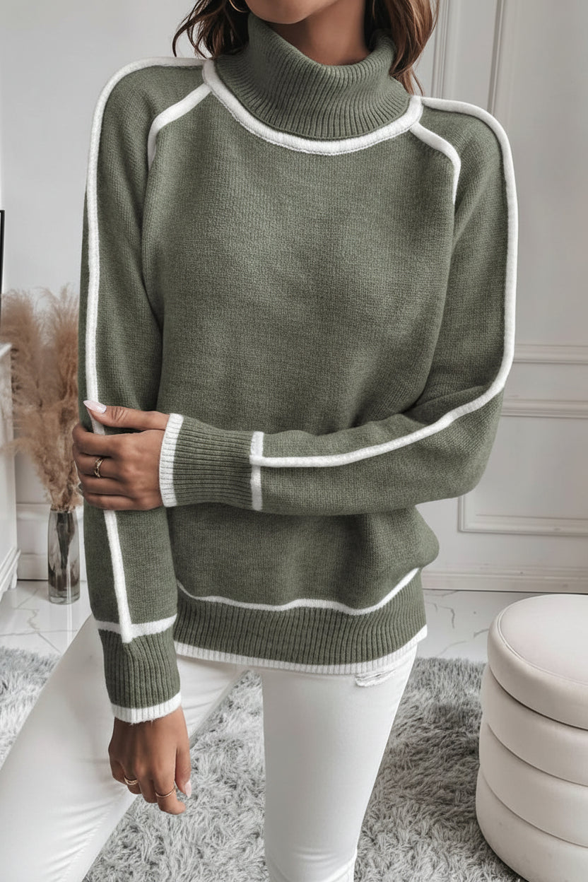 Elegant Lined Sweatshirt for Chic Comfort and Versatile Styling 4