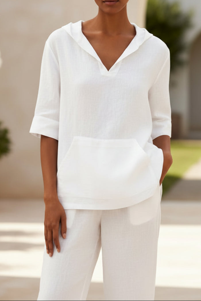 Elegant Linen Summer Shirt for Effortless Style 0