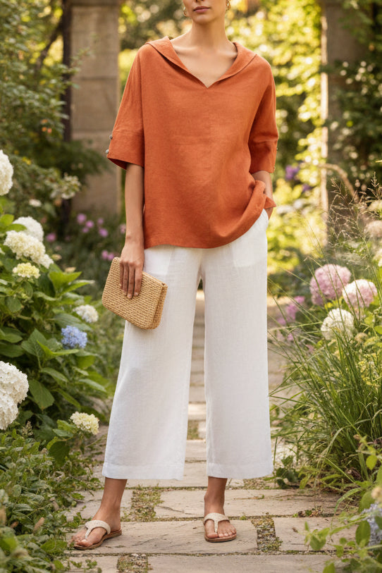 Elegant Linen Summer Shirt for Effortless Style 4