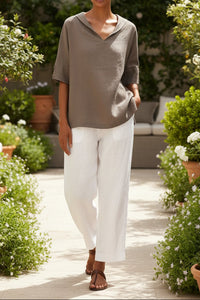 Elegant Linen Summer Shirt for Effortless Style 5