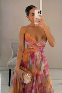 Elegant Long Strappy Maxi Dress - Lightweight, Flattering Fit for Summer 1