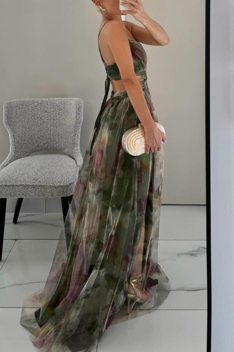 Elegant Long Strappy Maxi Dress - Lightweight, Flattering Fit for Summer 5
