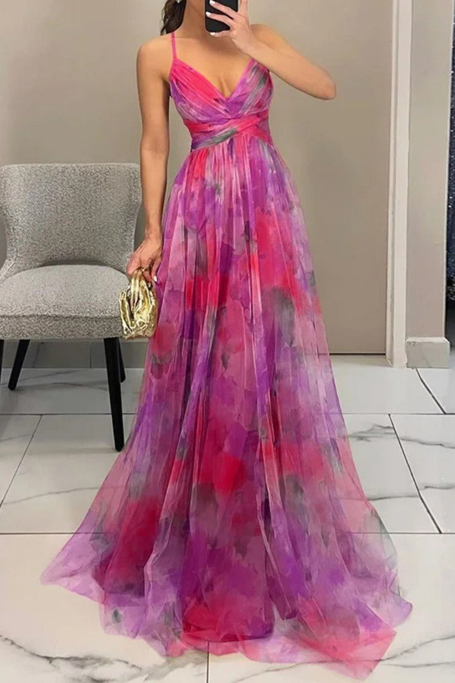 Elegant Long Strappy Maxi Dress - Lightweight, Flattering Fit for Summer 7