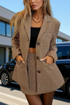 Elegant Midi Two-Piece Set for Timeless Sophistication and Style 0