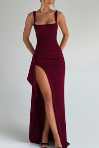 Elegant Open-Back Maxi Dress for Formal Occasions and Events 3