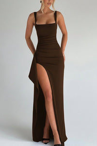 Elegant Open-Back Maxi Dress for Formal Occasions and Events 4