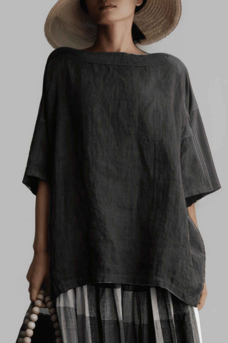 Elegant Oversized Woman Long Sleeve Tunic Sweater for Effortless Style 0