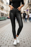 Elegant PU Leather Pants for Chic Autumn Style and Comfort 0