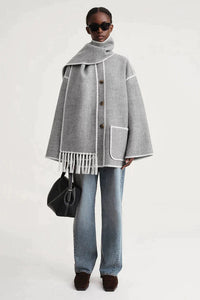 Elegant Scarf Jacket for Cozy Warmth and Timeless Style 6