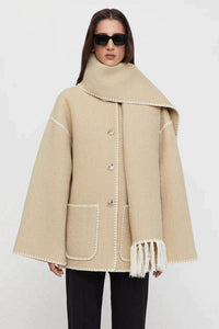 Elegant Scarf Jacket for Cozy Warmth and Timeless Style 9