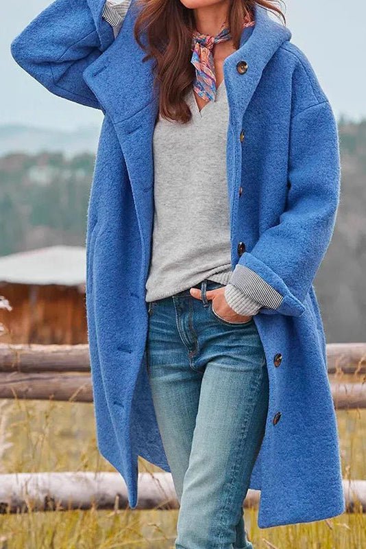 Elegant Spring Coat with Functional Hood for Versatile Styling 6