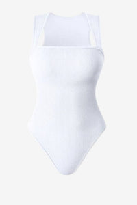 Elegant Square Neck Bodysuit for Versatile Everyday Styling 4