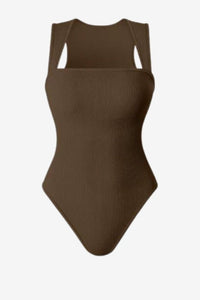 Elegant Square Neck Bodysuit for Versatile Everyday Styling 5