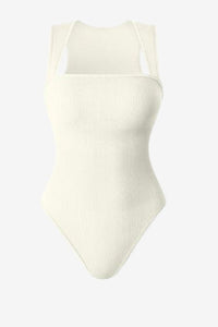 Elegant Square Neck Bodysuit for Versatile Everyday Styling 6