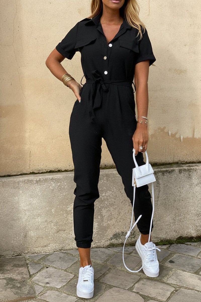 Elegant Strapless Jumpsuit for Effortless Style and Versatility 0