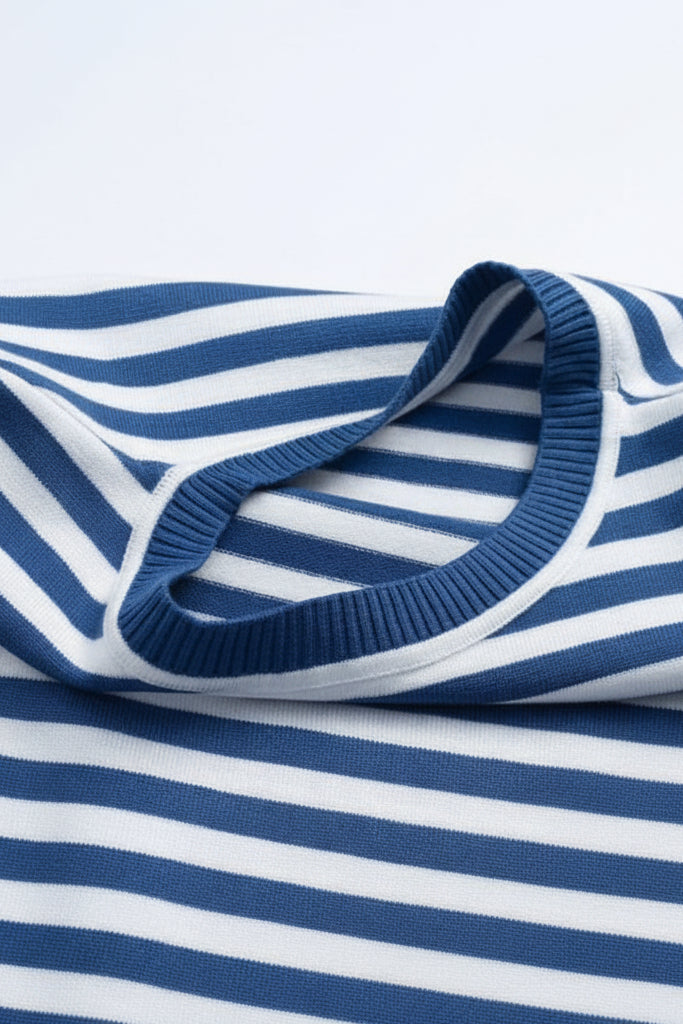 Elegant Striped T-Shirt in Silky Soft Fabric for Versatile Styling 3