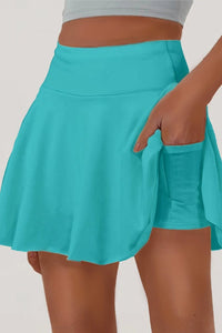 Elegant Summer Midi Skirt with Integrated Pockets and Breathable Fabric 3