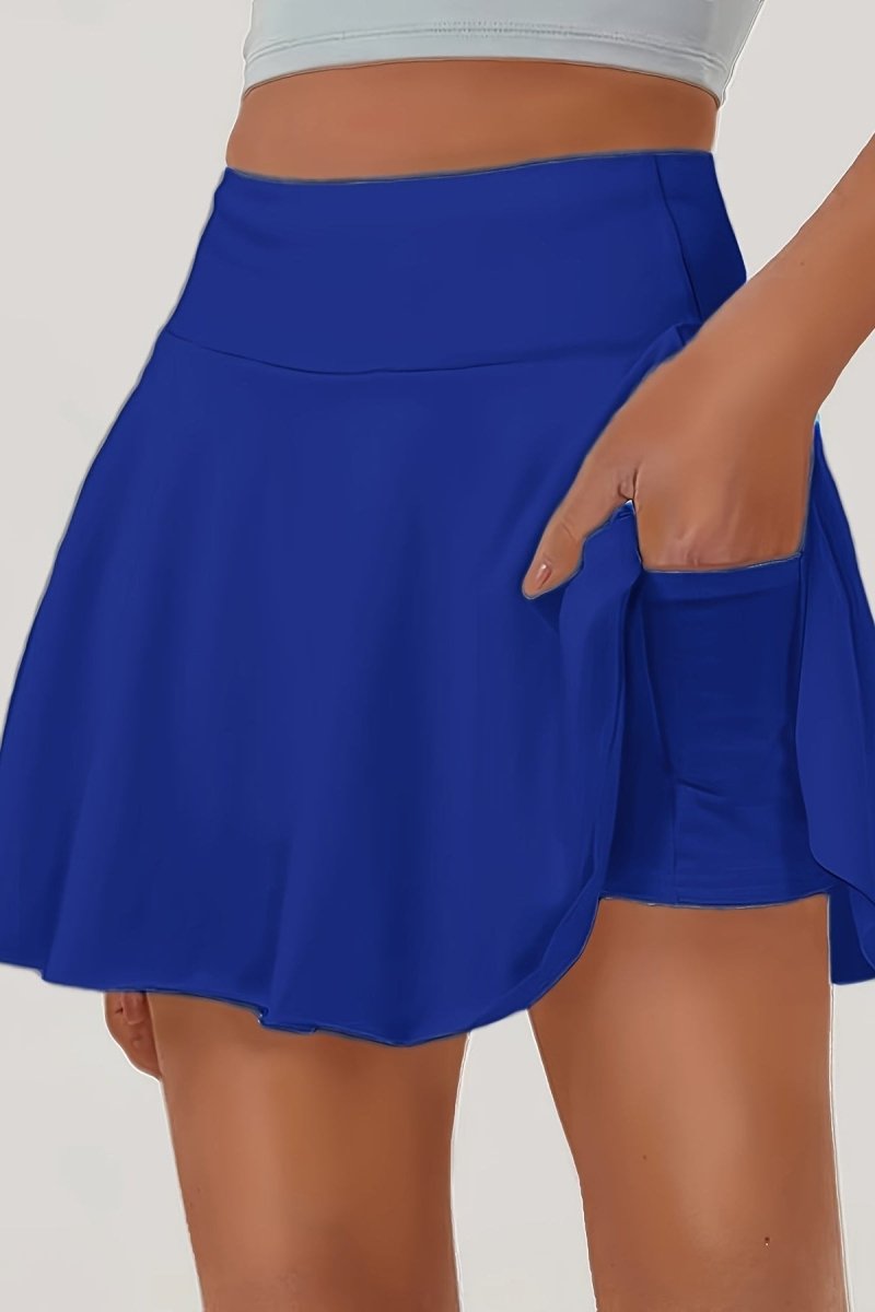 Elegant Summer Midi Skirt with Integrated Pockets and Breathable Fabric 4