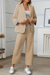 Elegant Tailored Pantsuit Set for Professional Sophistication and Style 1