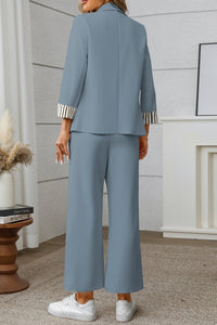 Elegant Tailored Pantsuit Set for Professional Sophistication and Style 6
