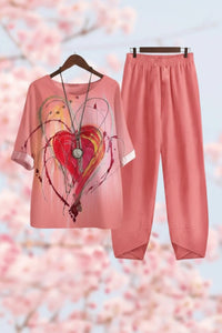 Elegant Two-Piece Lounge Set for Effortless Style and Comfort 1