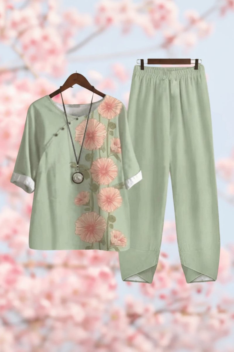Elegant Two-Piece Lounge Set for Effortless Style and Comfort 5