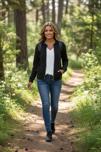 Elegant Water-Repellent Spring Coat for Cold Days 1