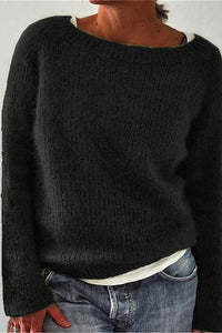Everyday Knit Sweater with Clean Silhouette for Effortless Style 0