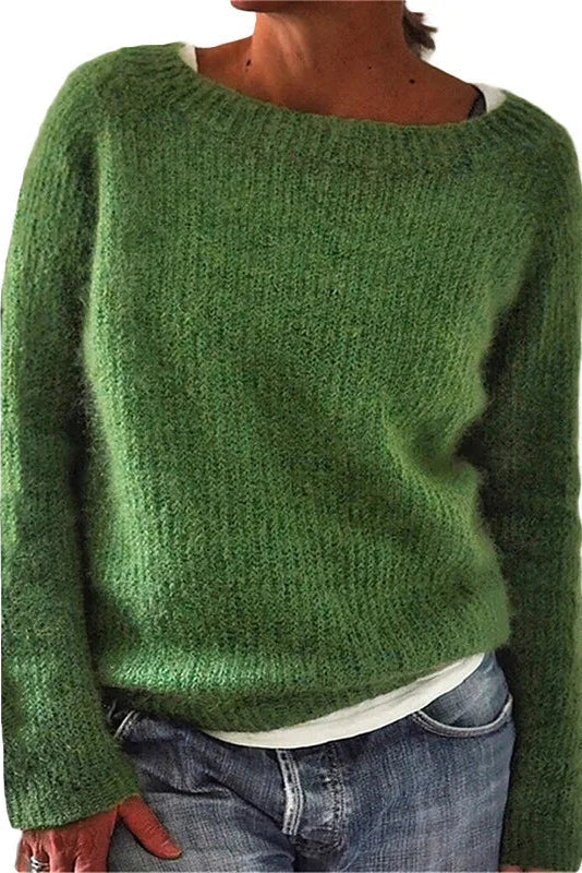 Everyday Knit Sweater with Clean Silhouette for Effortless Style 4