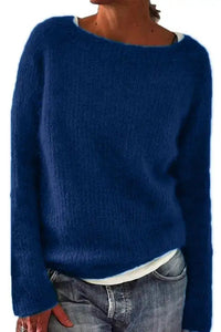 Everyday Knit Sweater with Clean Silhouette for Effortless Style 7