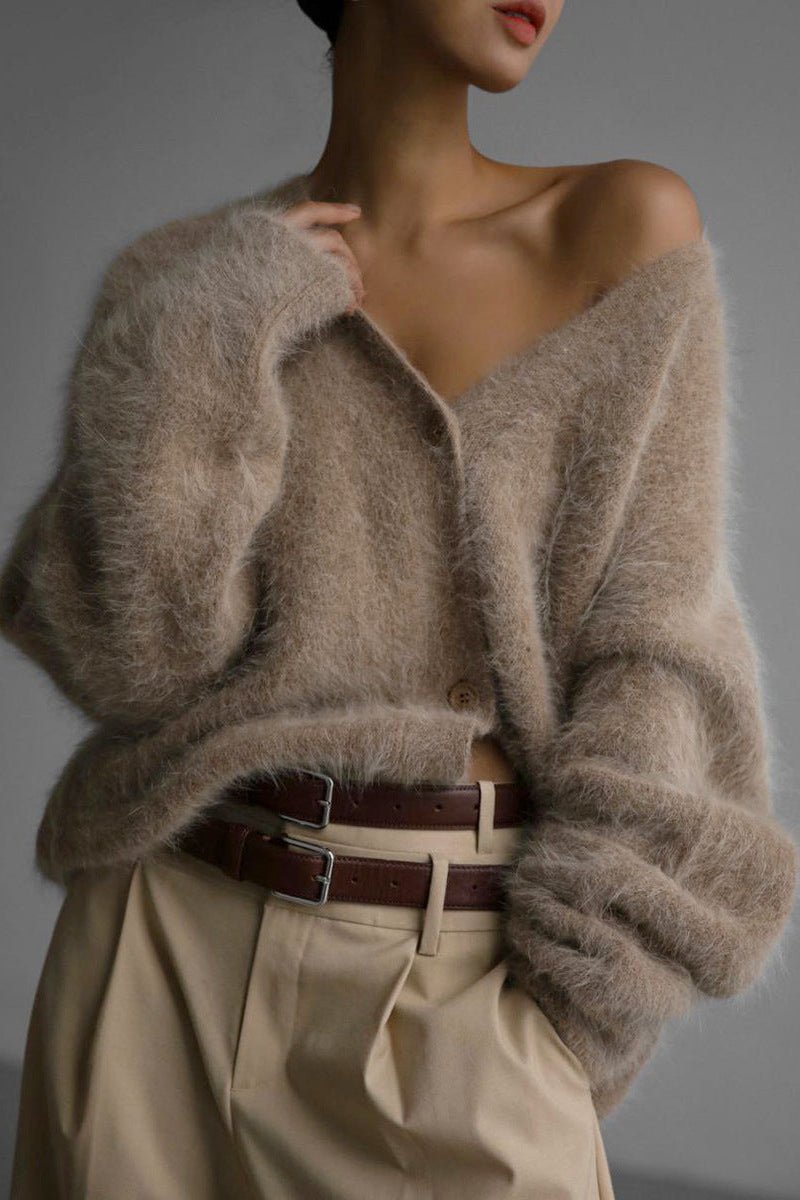 Extra-Soft Relaxed Knit Cardigan for Effortless Layering 1